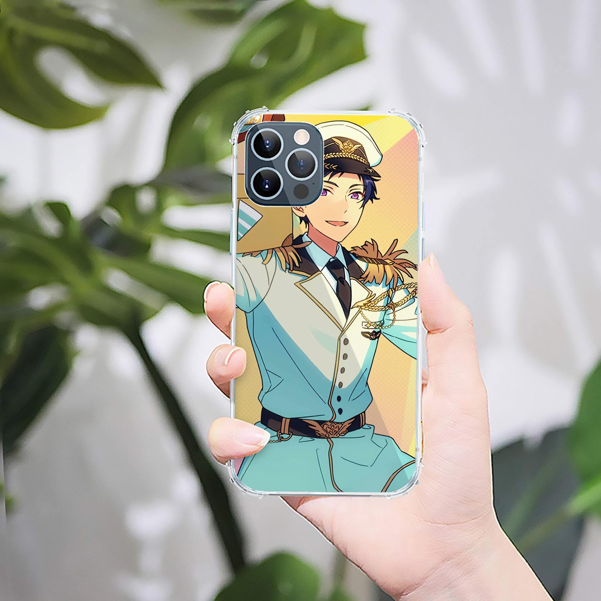 （画像用） あんさんぶるスターズ! Ensemble Stars 【iPhone 12シリーズ対応】透明スマホケース（クリアソフトケース）